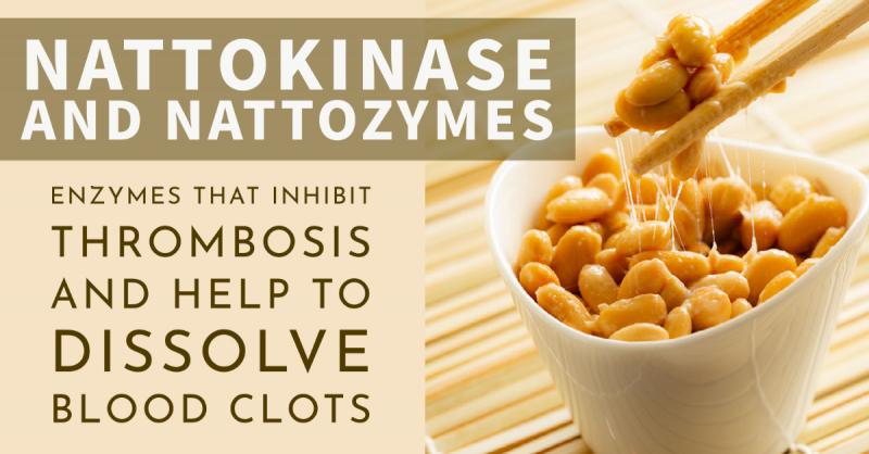 Nattokinase and Nattozymes: Enzymes that inhibit thrombosis and help to dissolve blood clots