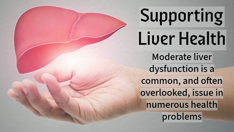Supporting Hepatic Health: Moderate liver dysfunction is a common, and often overlooked, issue in numerous health problems