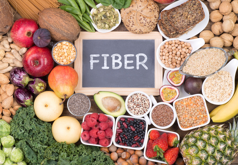 fiber grain veggies fruits