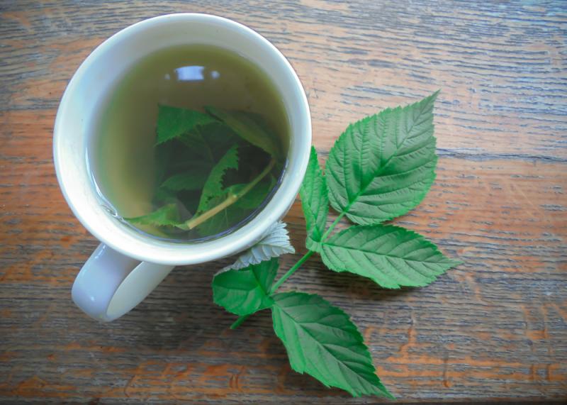 Raspberry leaf tea