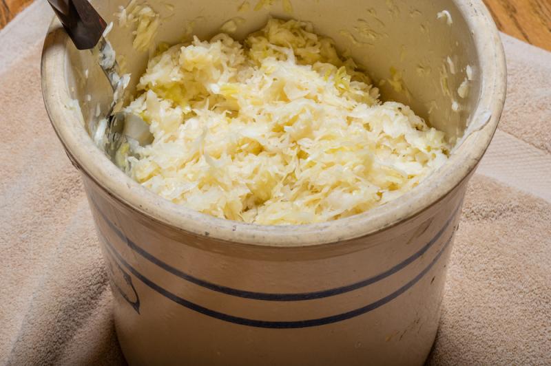 sauerkraut crock