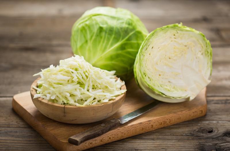 Cut cabbage