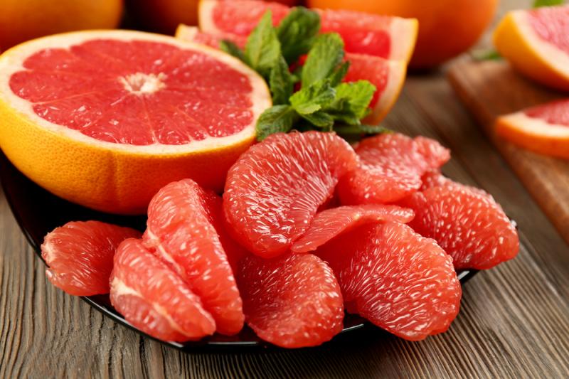Pink Grapefruit Segments