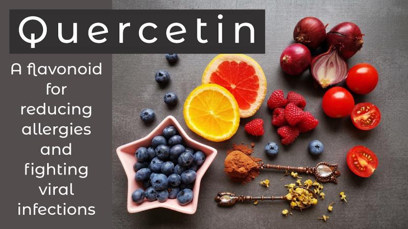 Quercetin: A flavonoid for reducing allergies and fighting viral infections
