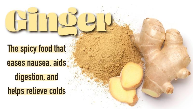 Ginger: The spicy food that eases nausea, aids digestion, and helps relieve colds