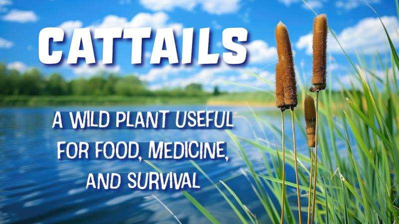 Tasty Cattails: A wild plant useful for food, medicine, and survival