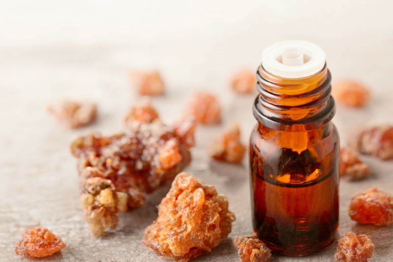 Myrrh essential oil from Adobe Stock